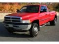 Flame Red - Ram 3500 SLT Quad Cab 4x4 Dually Photo No. 3