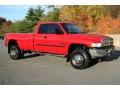 Flame Red - Ram 3500 SLT Quad Cab 4x4 Dually Photo No. 4