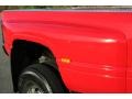 2001 Flame Red Dodge Ram 3500 SLT Quad Cab 4x4 Dually  photo #12