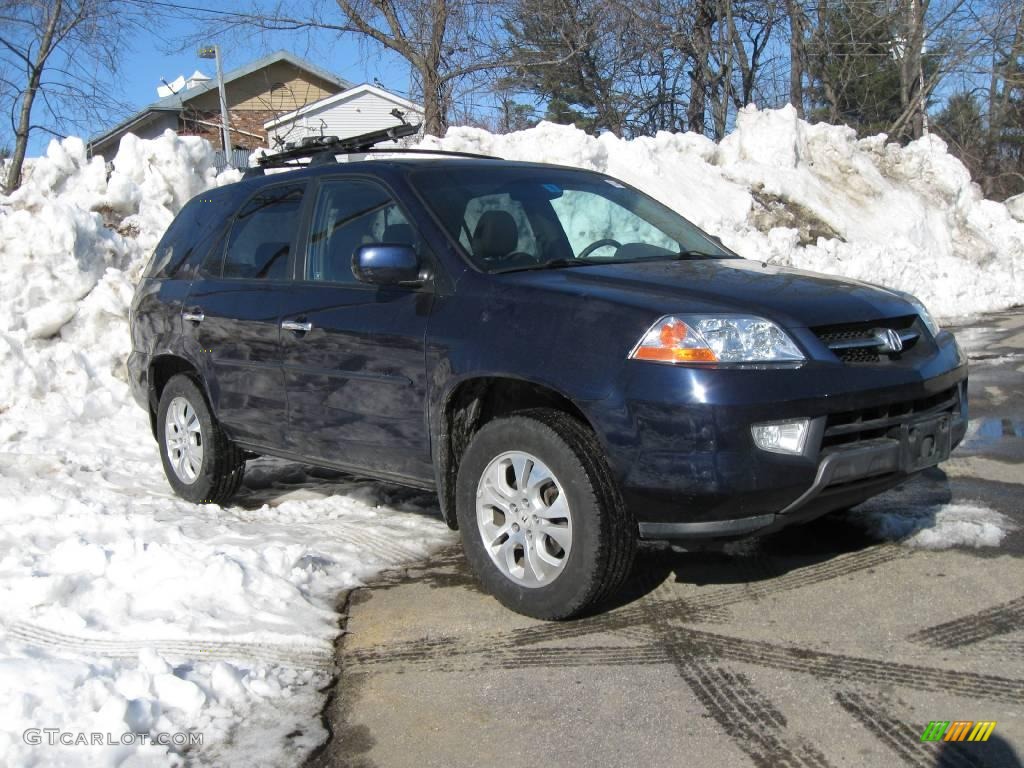 Midnight Blue Pearl Acura MDX