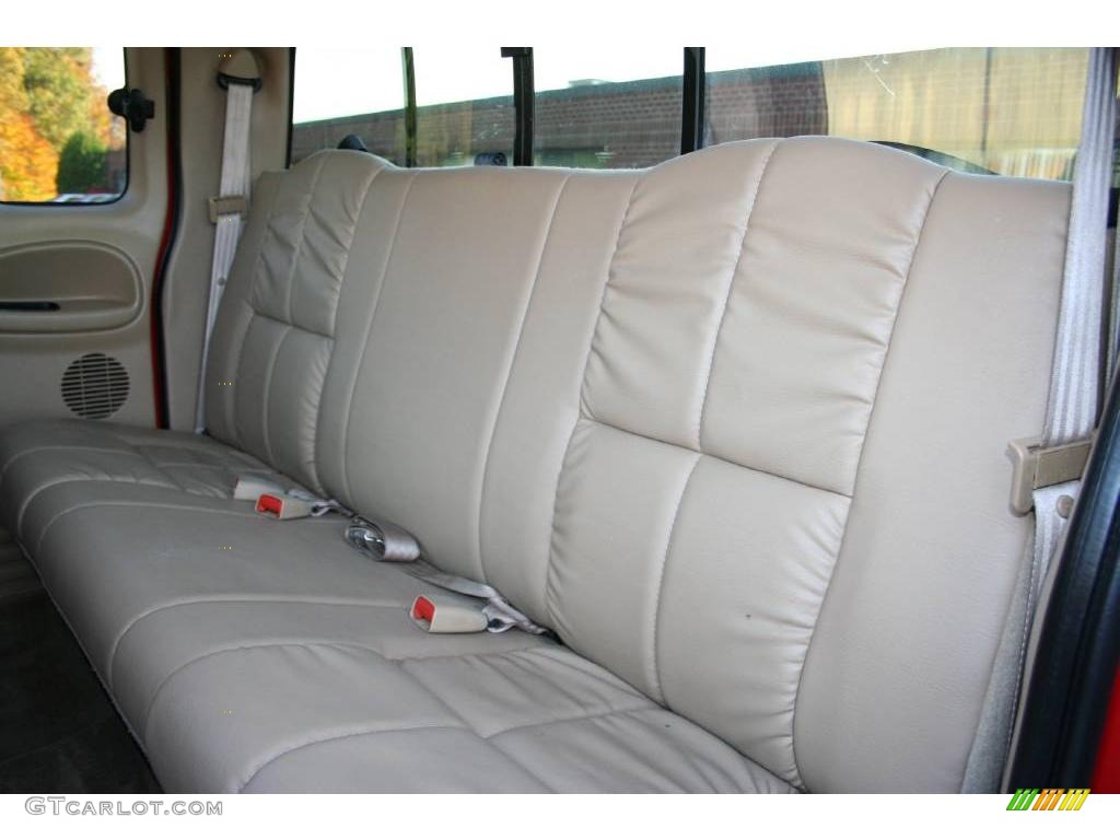 Beige Interior 2001 Dodge Ram 3500 SLT Quad Cab 4x4 Dually Photo #40585129