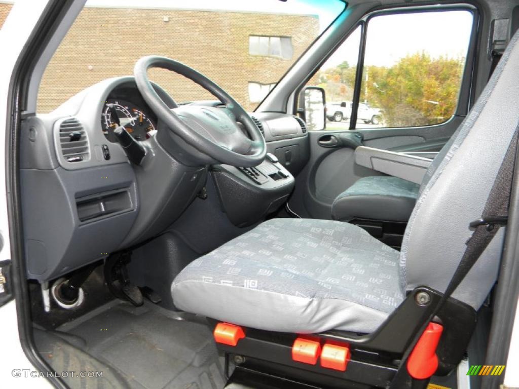Gray Interior 2004 Dodge Sprinter Van 2500 High Roof Cargo Photo #40585745