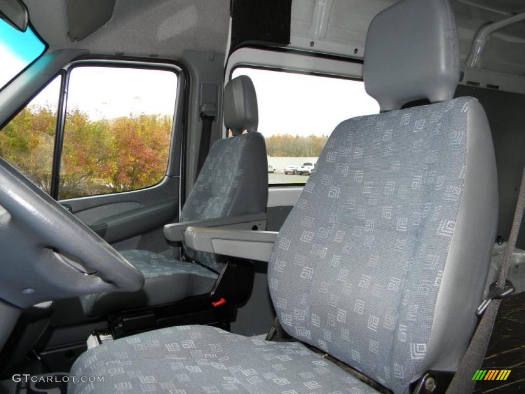 Gray Interior 2004 Dodge Sprinter Van 2500 High Roof Cargo Photo #40585761