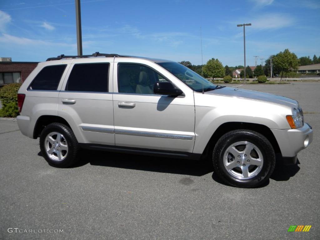 Light Graystone Pearl 2007 Jeep Grand Cherokee Limited CRD 4x4 Exterior Photo #40586461