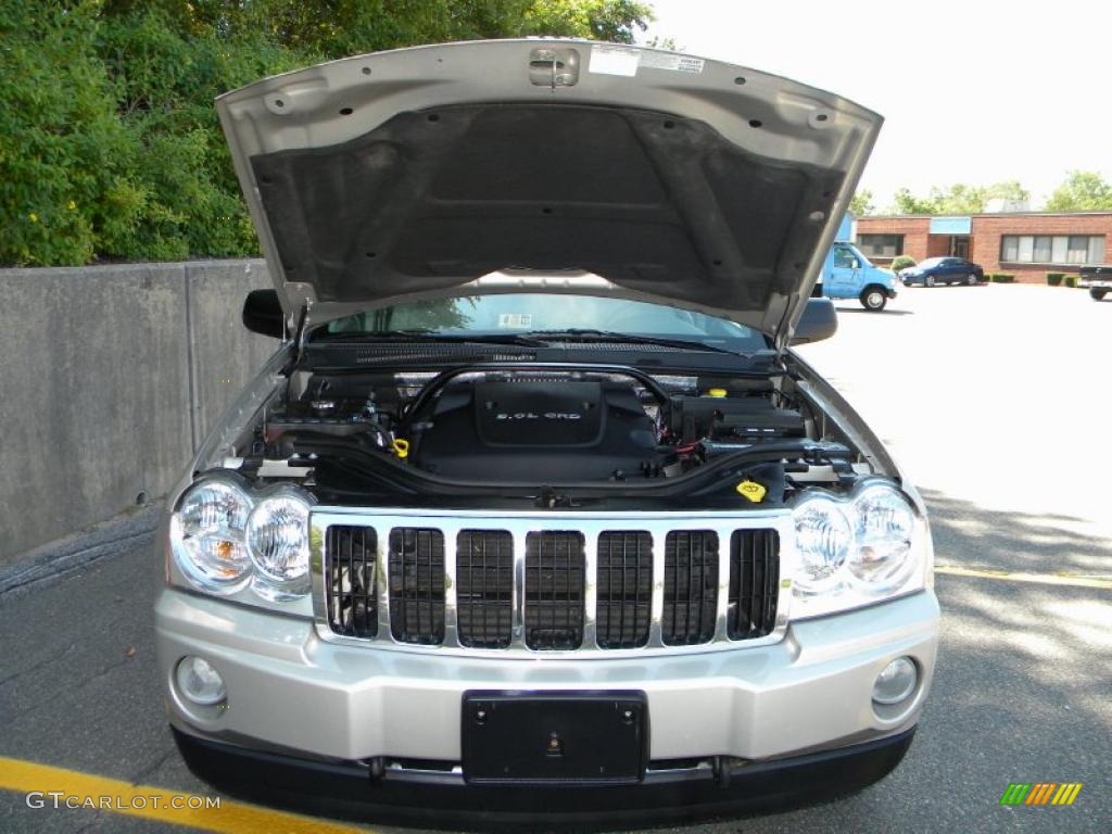 2007 Grand Cherokee Limited CRD 4x4 - Light Graystone Pearl / Dark Khaki/Light Graystone photo #36