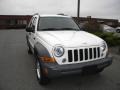 2005 Stone White Jeep Liberty CRD Sport 4x4  photo #2