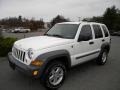 2005 Stone White Jeep Liberty CRD Sport 4x4  photo #3