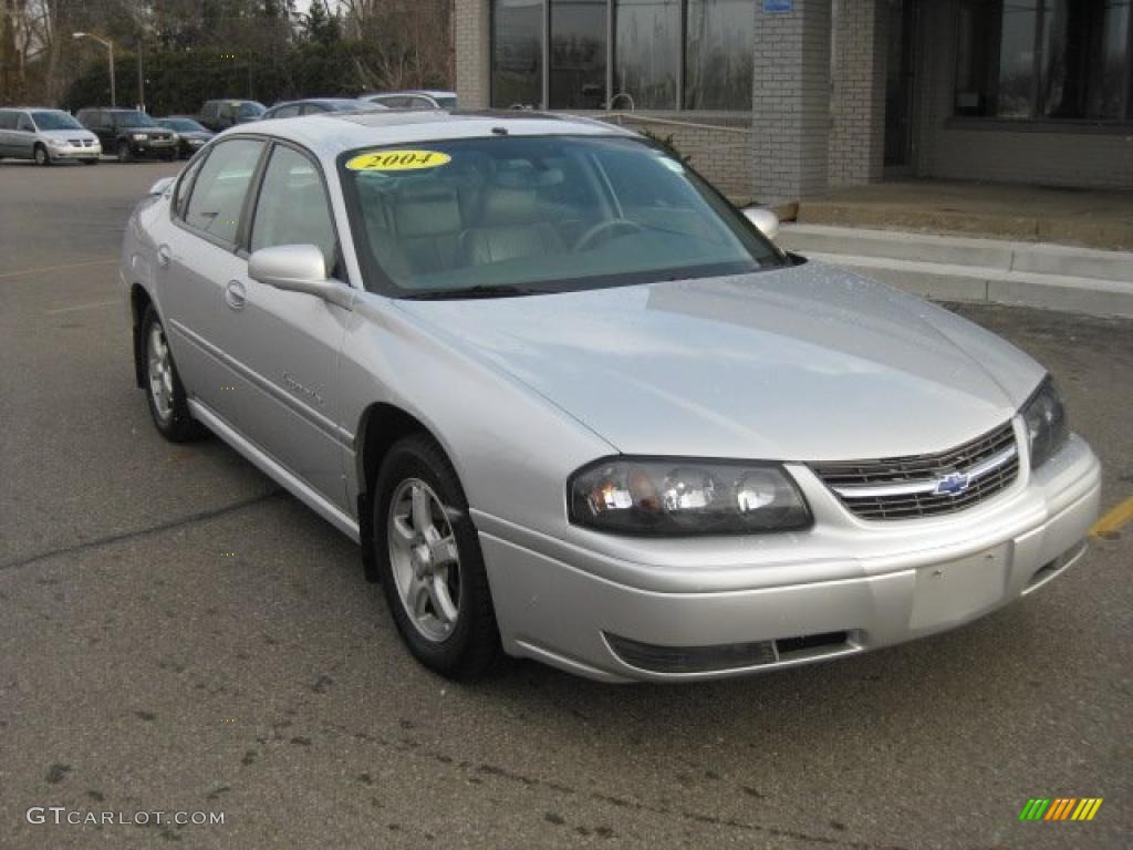 2004 Impala LS - Galaxy Silver Metallic / Medium Gray photo #1