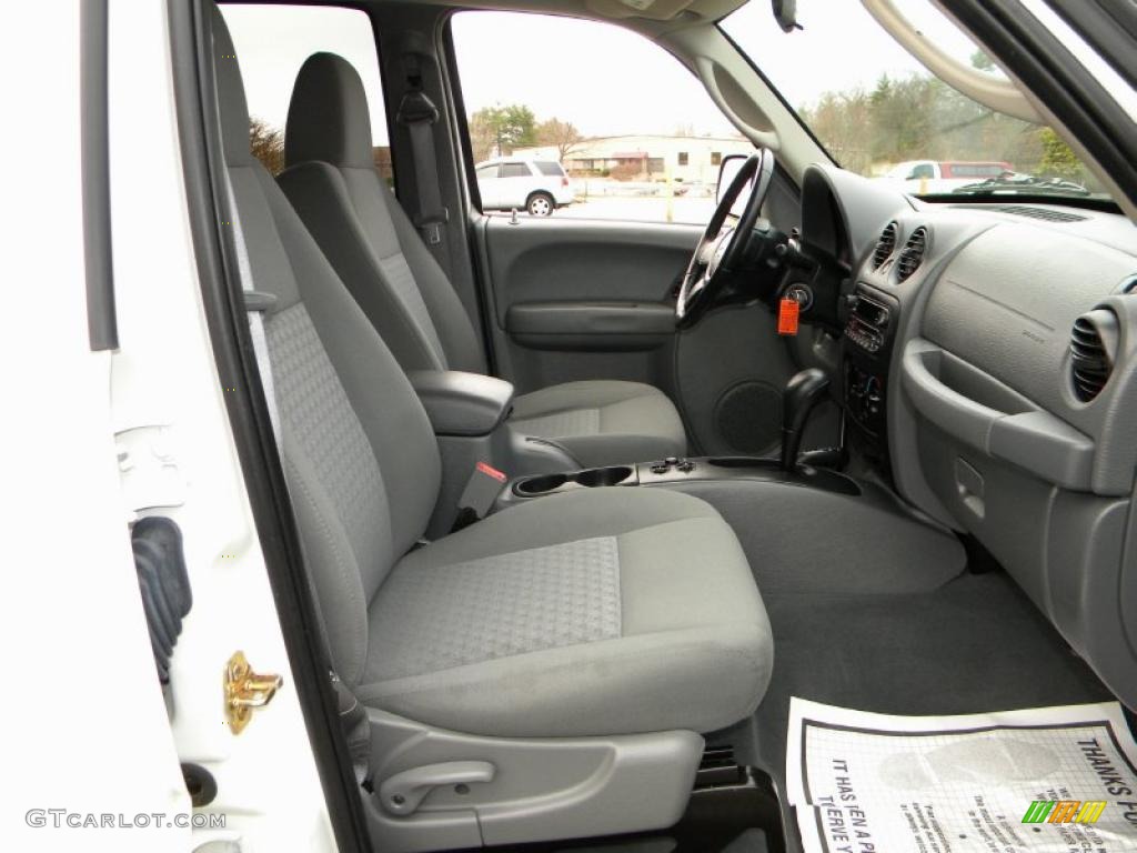Medium Slate Gray Interior 2005 Jeep Liberty CRD Sport 4x4 Photo #40588629