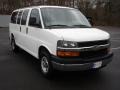 Summit White - Express LS 3500 Passenger Van Photo No. 3