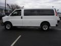 Summit White - Express LS 3500 Passenger Van Photo No. 9