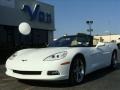Arctic White 2010 Chevrolet Corvette Convertible