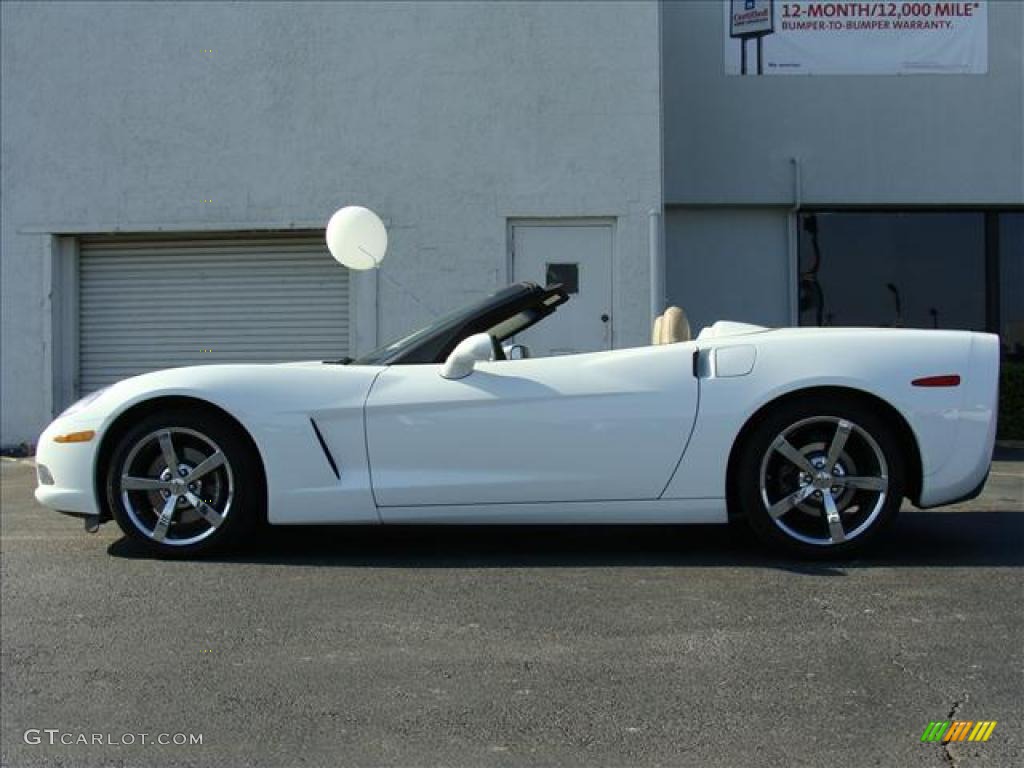 Arctic White 2010 Chevrolet Corvette Convertible Exterior Photo #40589445