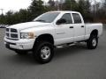 2003 Bright White Dodge Ram 2500 SLT Quad Cab 4x4  photo #1