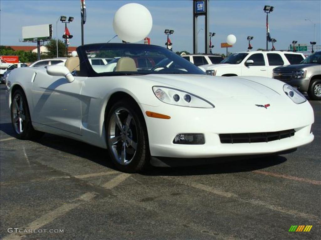 Arctic White 2010 Chevrolet Corvette Convertible Exterior Photo #40589521