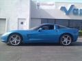2010 Jetstream Blue Metallic Chevrolet Corvette Coupe  photo #2