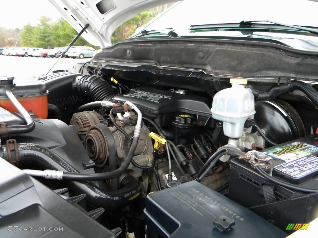 2003 Dodge Ram 2500 SLT Quad Cab 4x4 5.7 Liter HEMI OHV 16-Valve V8 Engine Photo #40589901