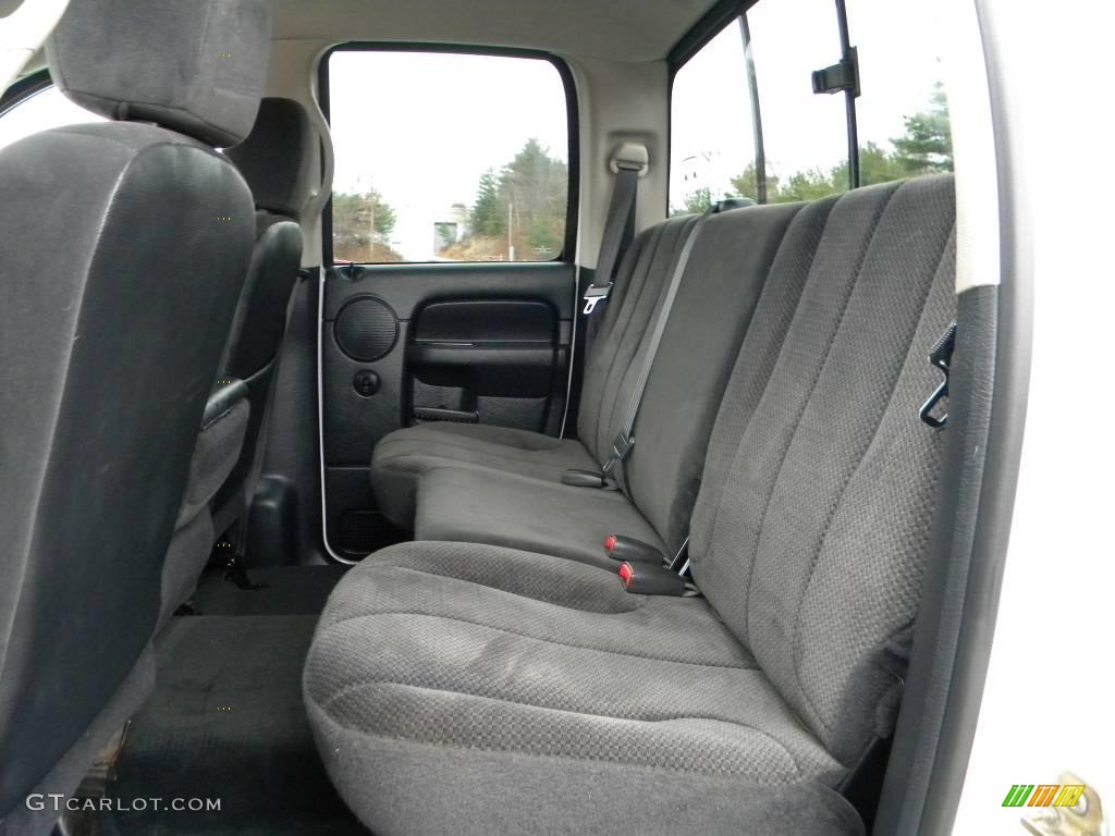 Dark Slate Gray Interior 2003 Dodge Ram 2500 SLT Quad Cab 4x4 Photo #40589989
