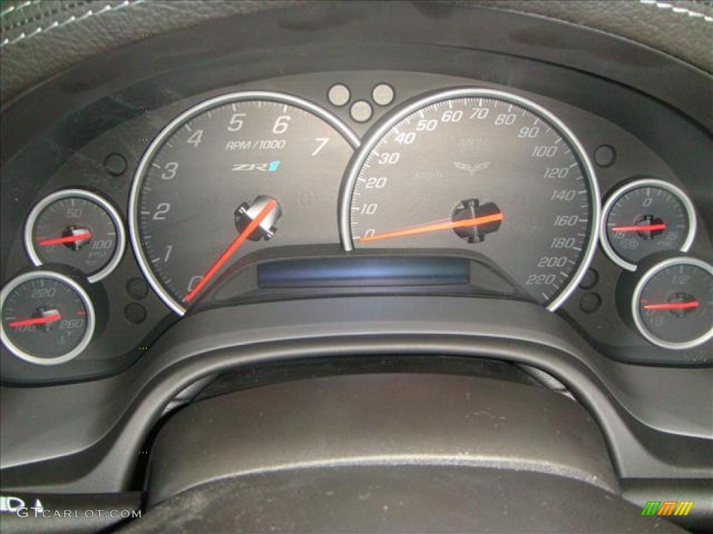 2010 Chevrolet Corvette ZR1 Gauges Photo #40590233
