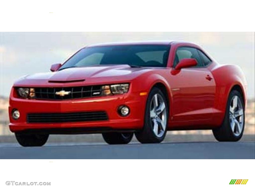 2010 Camaro SS Coupe - Victory Red / Black photo #14