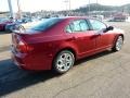 2011 Red Candy Metallic Ford Fusion SE V6  photo #4