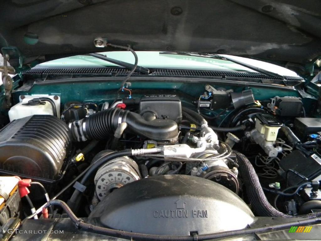 1999 GMC Yukon SLT 4x4 5.7 Liter OHV 16-Valve Vortec V8 Engine Photo #40590701