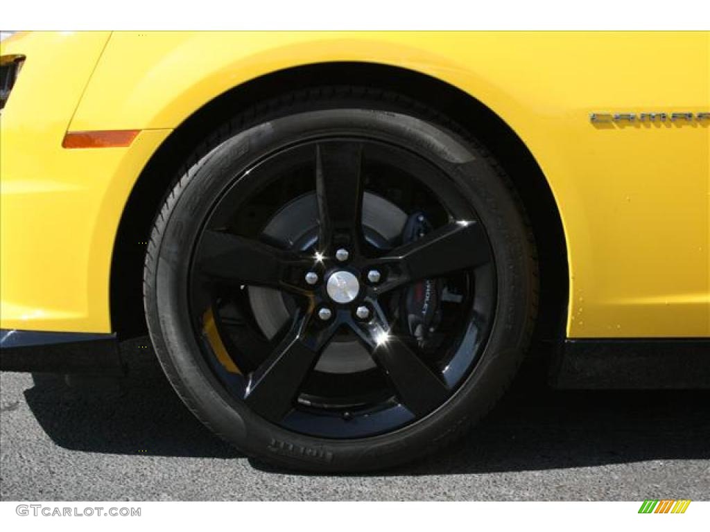 2010 Camaro SS Coupe - Rally Yellow / Black photo #11