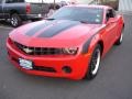 2010 Victory Red Chevrolet Camaro LS Coupe  photo #1