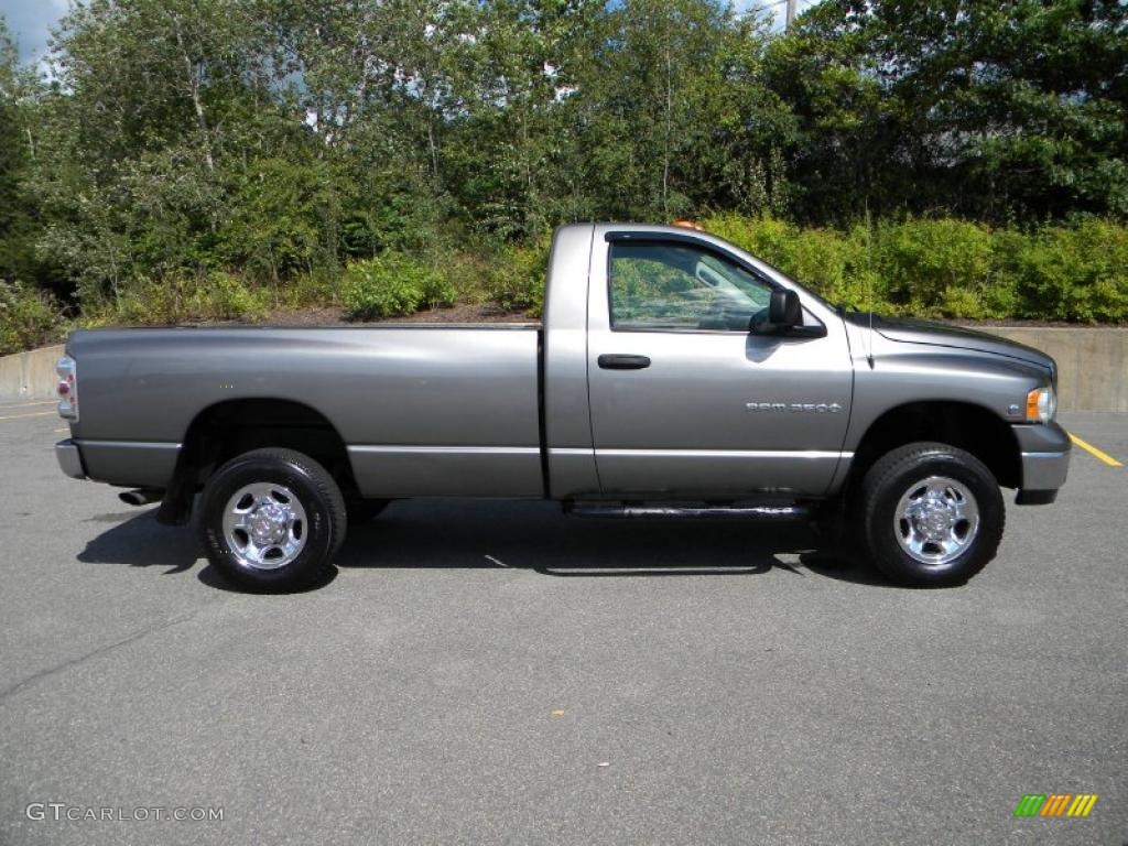 Mineral Gray Metallic 2005 Dodge Ram 2500 SLT Regular Cab 4x4 Exterior Photo #40591481
