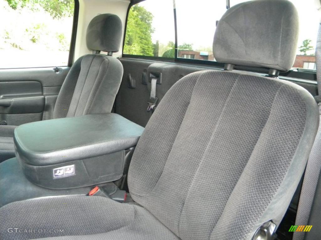 Dark Slate Gray Interior 2005 Dodge Ram 2500 SLT Regular Cab 4x4 Photo #40592077