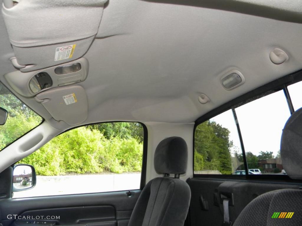 Dark Slate Gray Interior 2005 Dodge Ram 2500 SLT Regular Cab 4x4 Photo #40592121