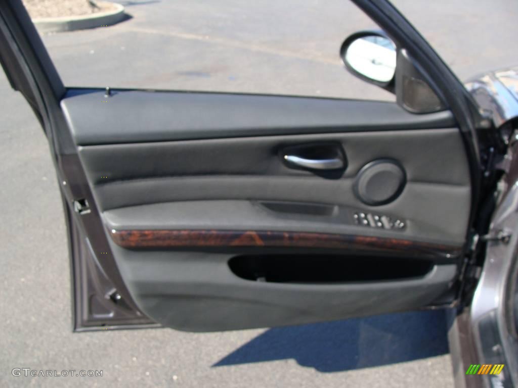 2007 3 Series 328xi Sedan - Sparkling Graphite Metallic / Black photo #6