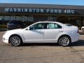 2011 White Platinum Tri-Coat Ford Fusion SEL  photo #1