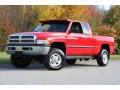 Flame Red 2000 Dodge Ram 2500 SLT Extended Cab 4x4