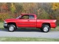 Flame Red 2000 Dodge Ram 2500 SLT Extended Cab 4x4 Exterior