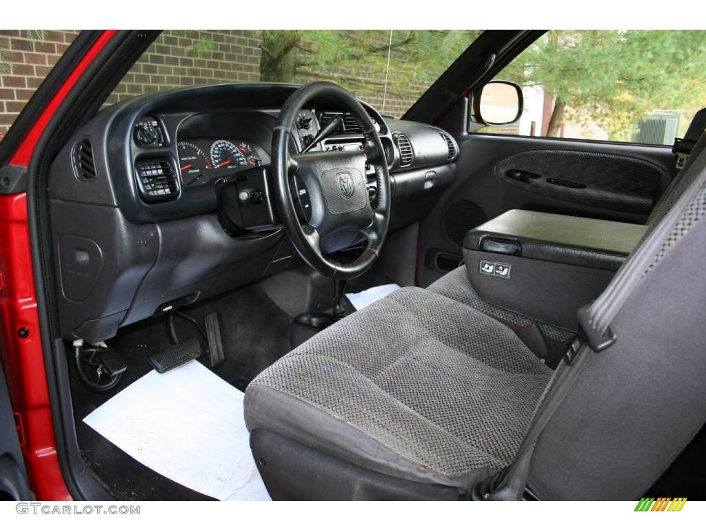 Agate Interior 2000 Dodge Ram 2500 SLT Extended Cab 4x4 Photo #40592681
