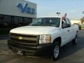 2011 Summit White Chevrolet Silverado 1500 Extended Cab  photo #1