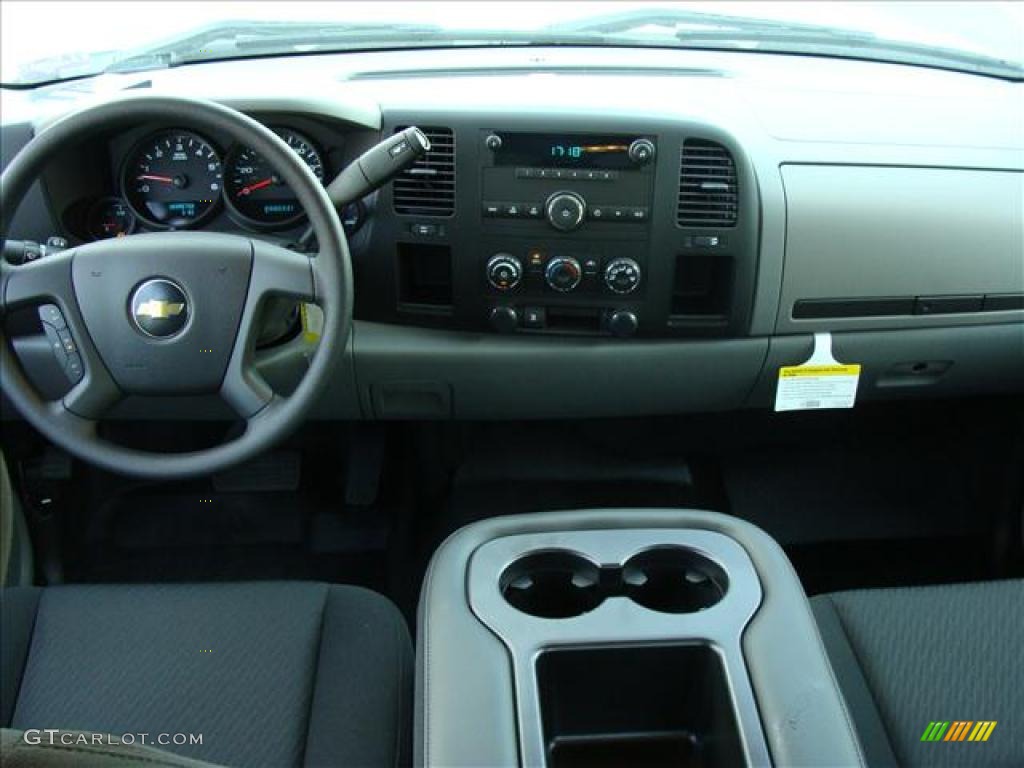 2011 Chevrolet Silverado 1500 Extended Cab Dark Titanium Dashboard Photo #40592982