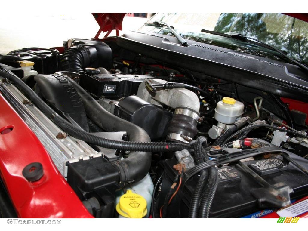2000 Dodge Ram 2500 SLT Extended Cab 4x4 5.9 Liter Cummins OHV 24-Valve Turbo-Diesel Inline 6 Cylinder Engine Photo #40593005