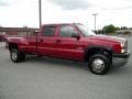 2005 Sport Red Metallic Chevrolet Silverado 3500 LT Crew Cab 4x4 Dually  photo #18