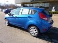 2011 Blue Flame Metallic Ford Fiesta SE Hatchback  photo #2