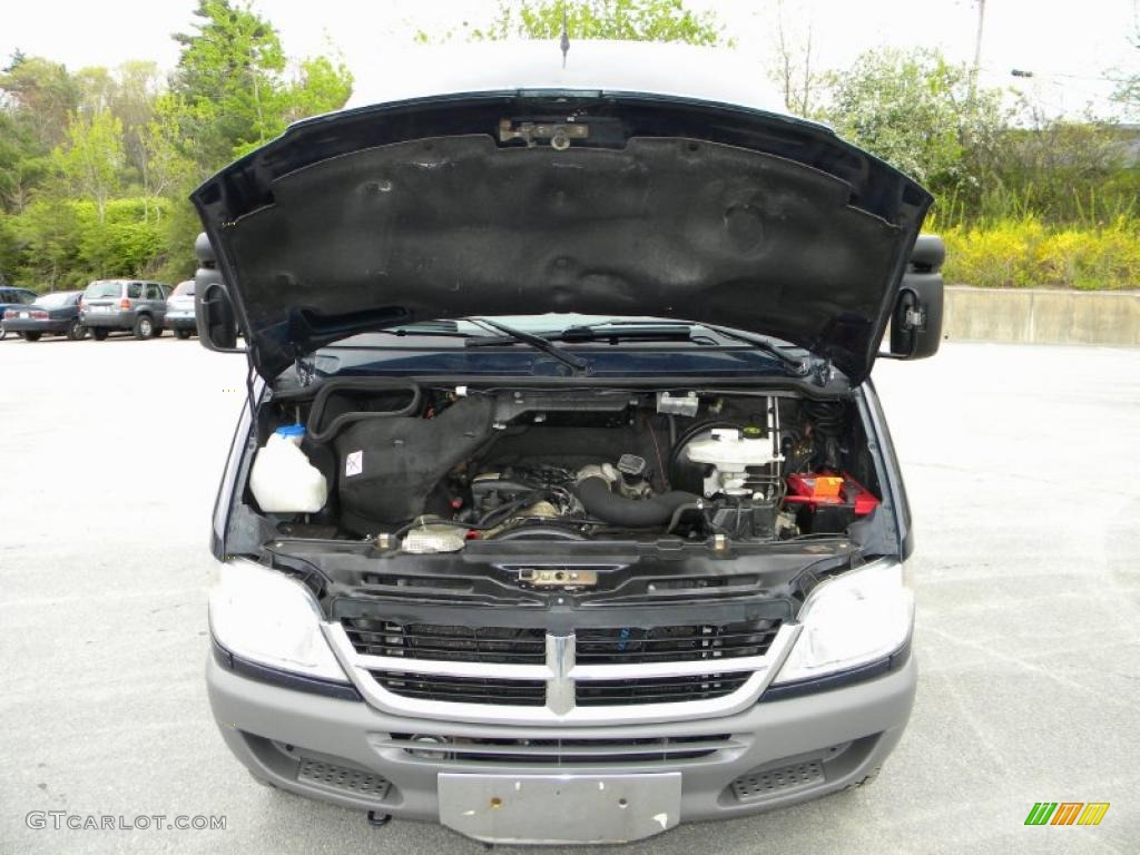 2006 Dodge Sprinter Van 2500 High Roof Cargo 2.7 Liter DOHC 20-Valve Turbo-Diesel Inline 5 Cylinder Engine Photo #40595589