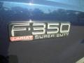 2002 True Blue Metallic Ford F350 Super Duty Lariat SuperCab 4x4  photo #33