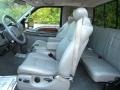 2002 True Blue Metallic Ford F350 Super Duty Lariat SuperCab 4x4  photo #41