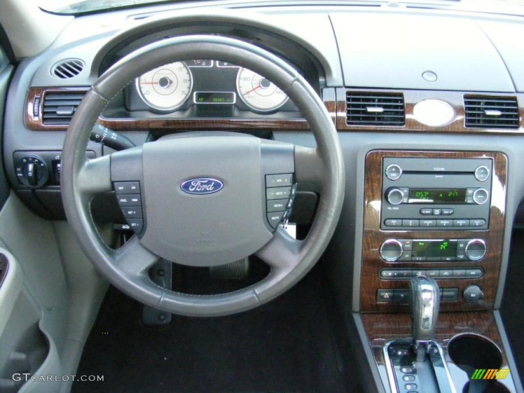 2008 Ford Taurus Limited AWD Medium Light Stone Dashboard Photo #40597189