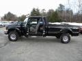 1999 Black Ford F250 Super Duty XLT Extended Cab 4x4  photo #7