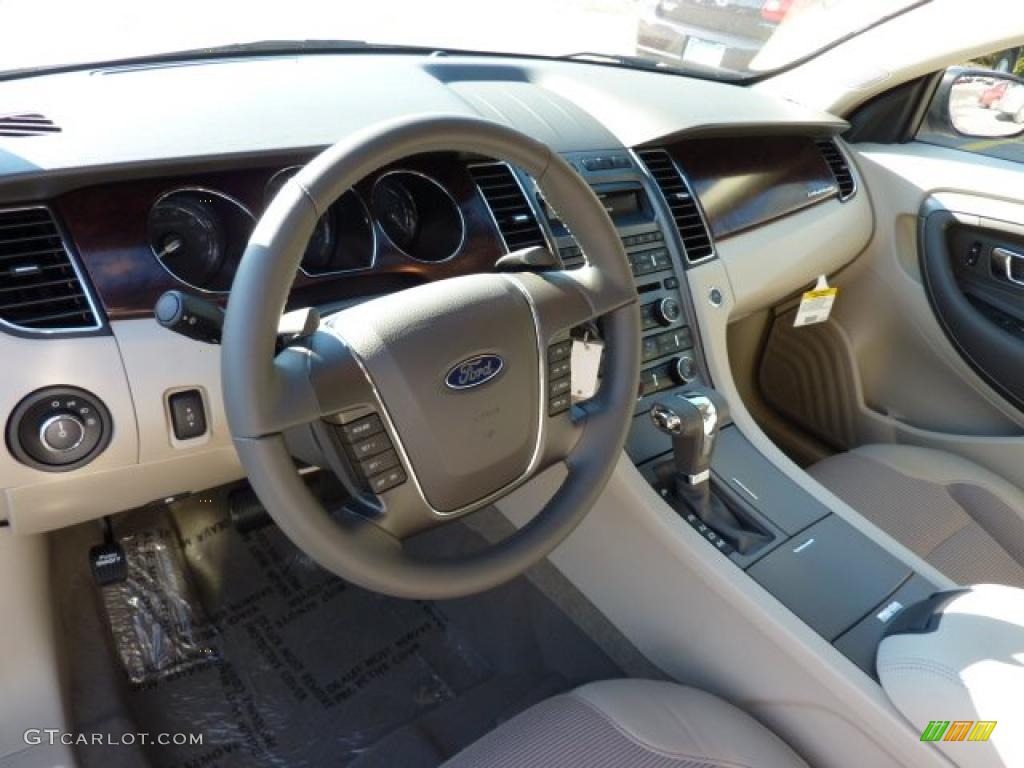 Light Stone Interior 2011 Ford Taurus SEL AWD Photo #40597377