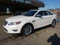 White Platinum Tri-Coat 2011 Ford Taurus Limited Exterior