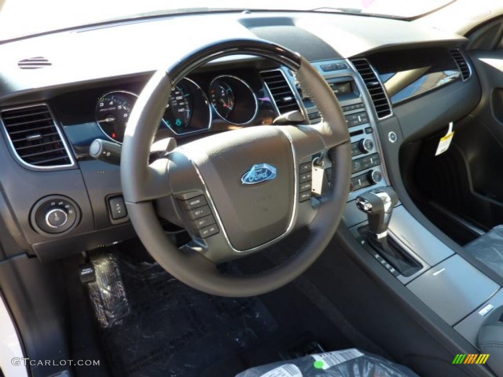 Charcoal Black Interior 2011 Ford Taurus Limited Photo