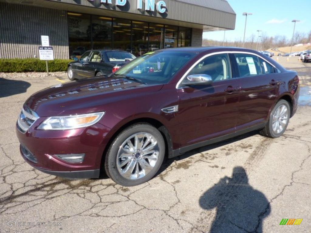 Bordeaux Reserve Red 2011 Ford Taurus Limited AWD Exterior Photo #40598225